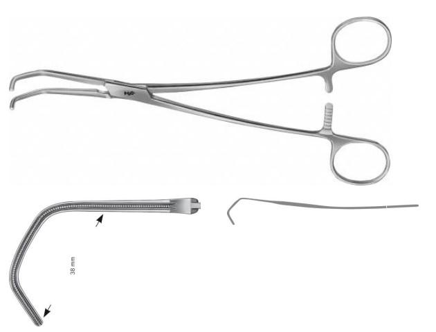 ДЕ’БЕКІ ТАНГЕНТАЛ. ЗАТИСКАЧ 38/85/220MM